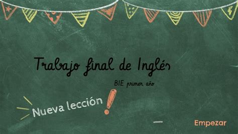 Trabajo Final De Inglés