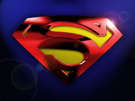 Awesome Superman Logo 3d Wallpaper Download Wallpapers Page