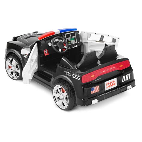 Kid Trax Dodge Pursuit Police Car 12 Volt Battery Powered Ride On