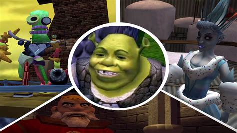 Shrek Extra Large All Bosses Youtube