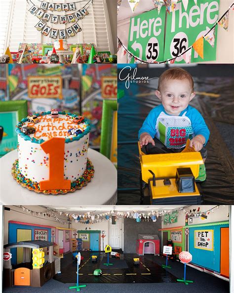 “everything Goes” Theme 1 Year Old Birthday Party Huntington Beach