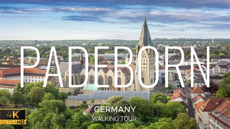 Padeborn Germany 🇩🇪 Walking Tour 2023 4k 60fps Hdr Youtube