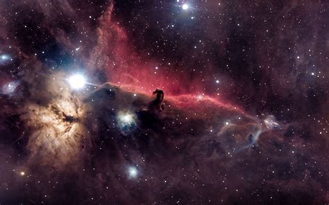 Download Wallpaper 3840x2400 Horsehead Nebula Galaxy Space Stars