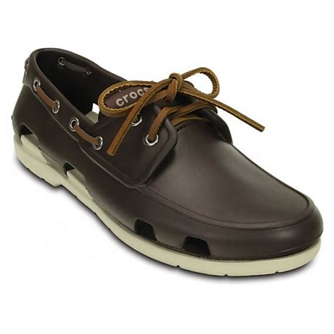Crocs Beach Line Mens Boat Shoes All Sizes In Various Colours Ebay