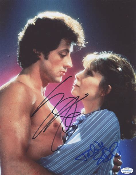 Sylvester Stallone Talia Shire 62575 Signature Database By Racc