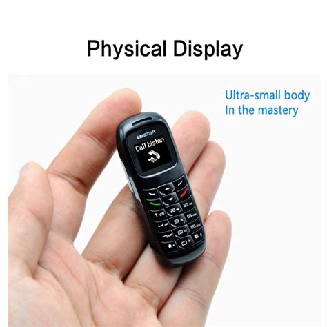 L8star Bm70 Thumb Smallest Mobile Phone Bluetooth Dialer