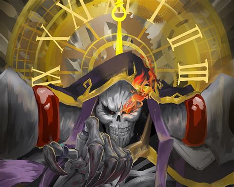 Anime Overlord Ainz Ooal Gown Hd Wallpaper Peakpx