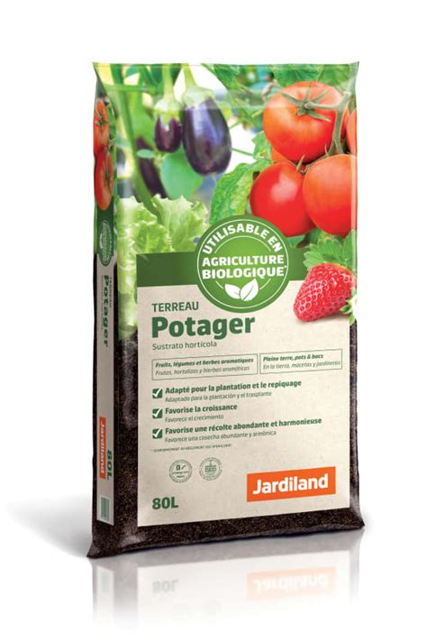 Jardiland Terreau Potager 80 L Jardiland