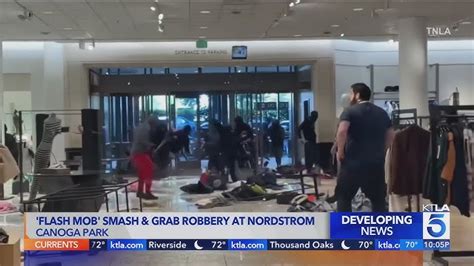 Flash Mob Hits Another High End Store In La County Steal Estimated