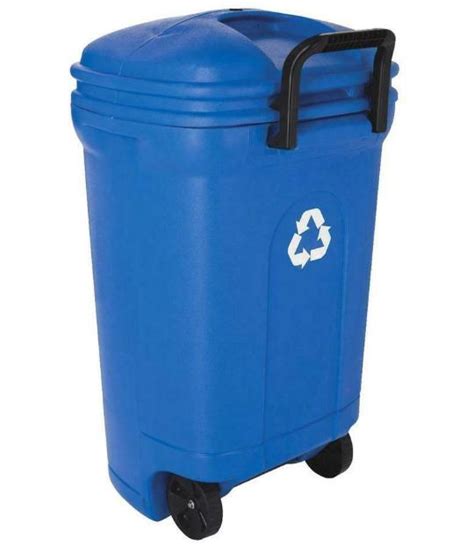 United Solutions Outdoor Trash Can Wheeled Recycling B