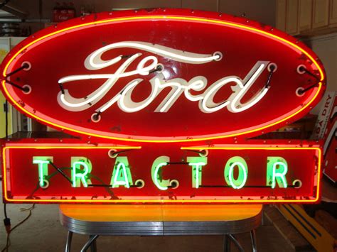 Vintage Ford Neon Sign For Sale