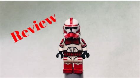 Lego Shock Trooper Coruscant Guard Review Av Figures Youtube