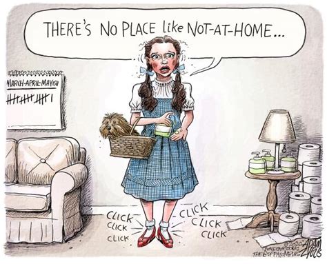 Cabin fever is the reaction to feeling trapped or isolated in a building for too long. 5 funny cartoons about social distancing