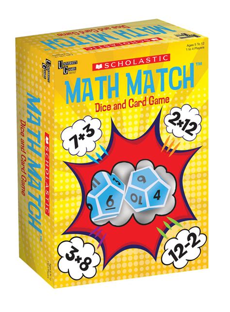 We did not find results for: Scholastic Math Match Dice and Card Game | Briarpatch