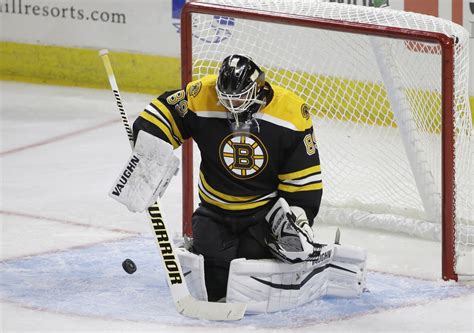 Boston Bruins Sign Goalie Jonas Gustavsson To One Year One Way