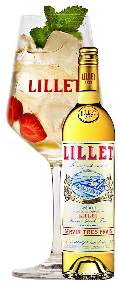 It is a blend of 85% bordeaux region wines (semillon for the blanc and for the rosé, merlot for the rouge) and 15% macerated liqueurs, mostly citrus liqueurs (peels of sweet oranges from spain and morocco and peels of bitter green oranges from haiti). Premium LILLET BLANC|Whiskyshop Online fuer Deutschland