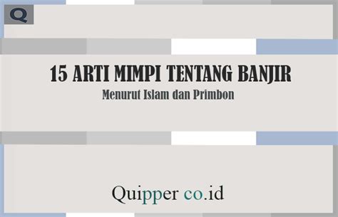 Maybe you would like to learn more about one of these? Mimpi Banjir Nomor Togelnya - Mimpi banjir 4d,3d dan 2d ...