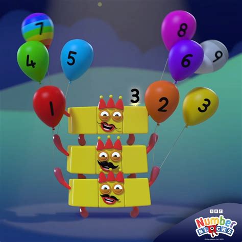 Numberblocks On Twitter Our Trio Of Circus Blocks The Three Threes
