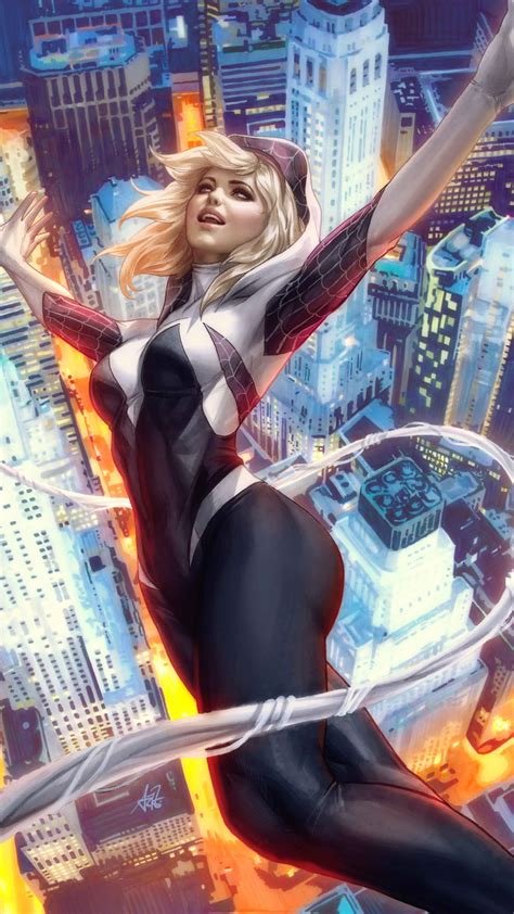 Gwen Stacy K New Artwork Hd Superheroes K Wallpapers Images The Best