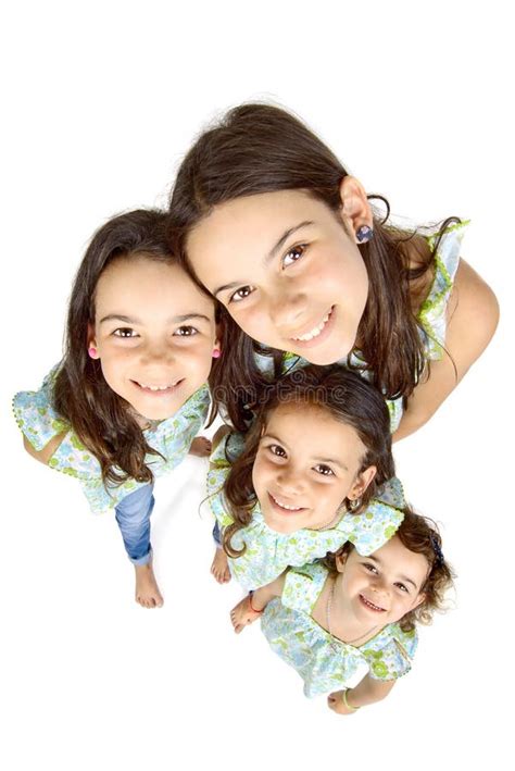 Siblings Stock Photo Image Of Pretty Joyful Sisters 33381918