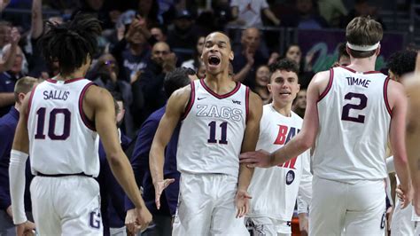 Gonzaga Number One Overall Seed As Ncaa Tournament Bracket Revealed