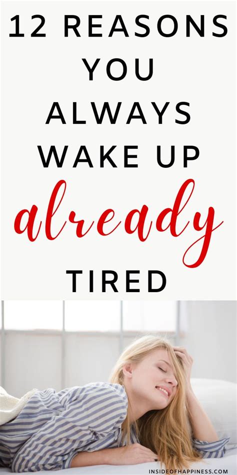 12 Reasons Why You Feel Tired All The Time And How To Fix It Feel