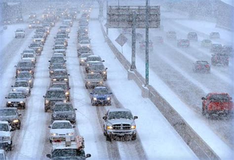 Winter Storm Advisory Snow Blast During Metro Denver Rush Hour