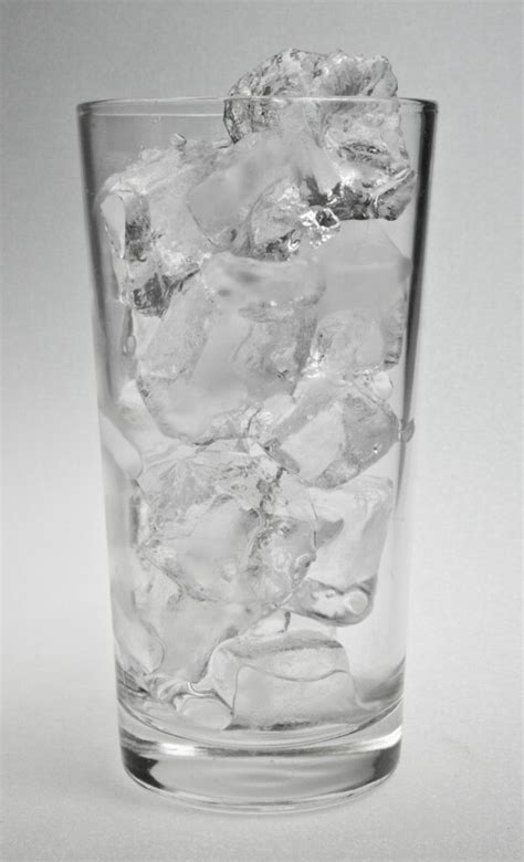 Clear Glass Of Ice Cubes Clippix Etc Educational Photos For Students