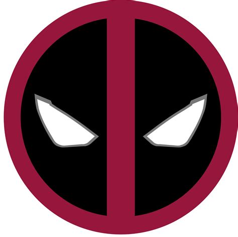 deadpool custom logo template photoshop illustrater