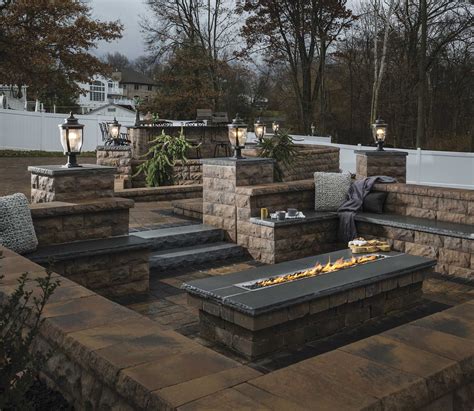 Perhaps create an island patio area next to or within. Pavers + Artificial Grass Design Ideas & Inspiration ...