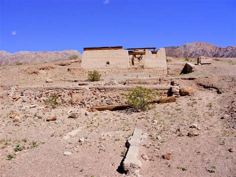 American Travel Journal Death Valley National Park Ashford Mill Ruins