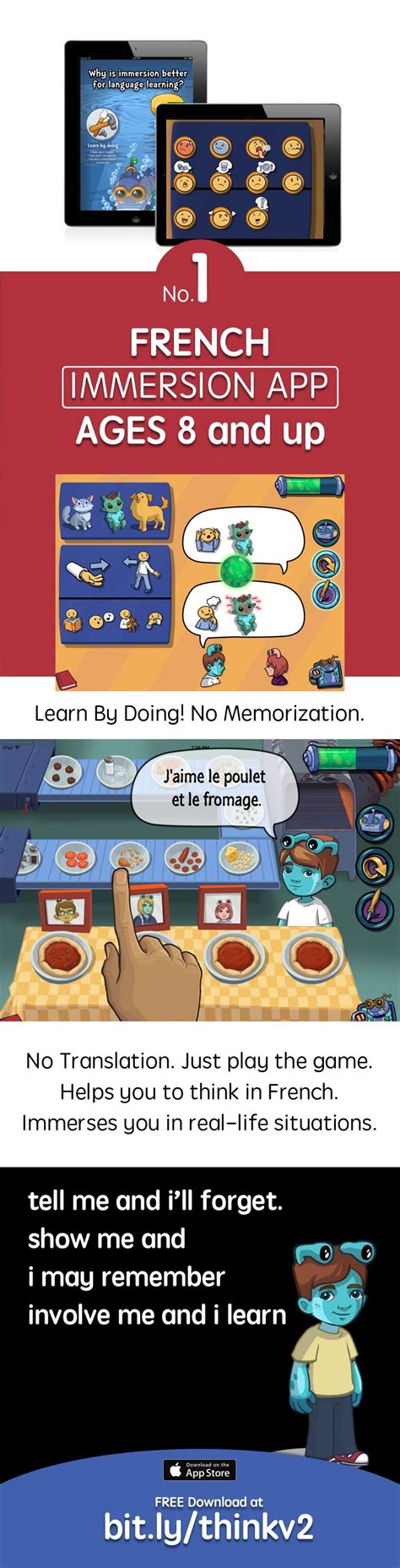 Learn French using the first ever Immersion app https ...