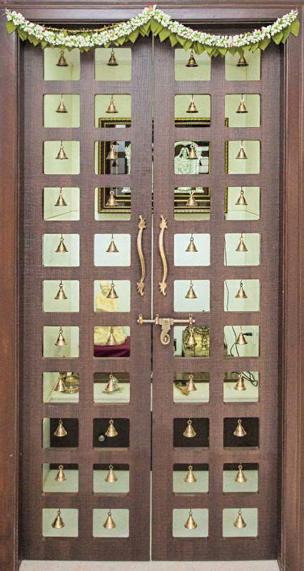 Pooja Room Door Designs With Bells Pooja Door Design Room Door