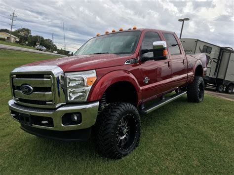 2015 Ford F250 Lariat Powerstroke Diesel Crew Cab Lifted Loaded