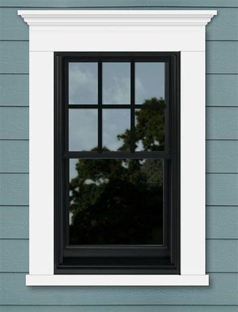 For more curb appeal, add optional andersen® exterior trim. Impressive Black Window Frames Ideas 20 | Window trim ...