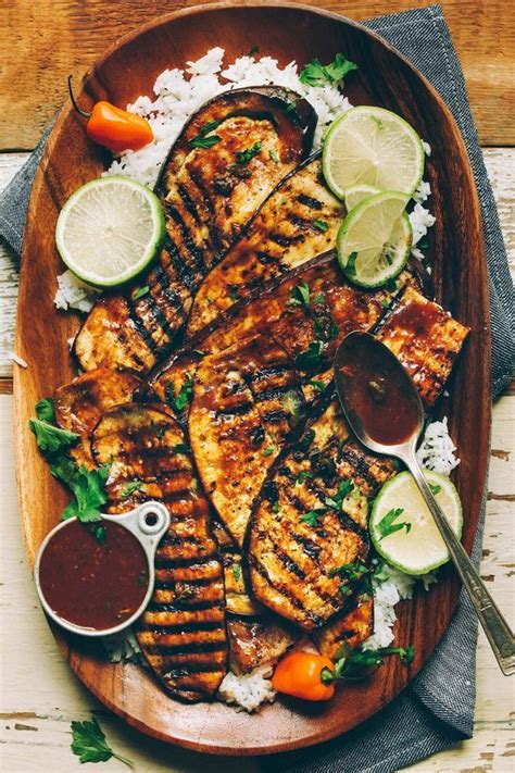 Toutes testées et cuisinées avec amour, elles ont pour beaucoup des influences d'asie. Spicy Jamaican jerk-spiced grilled eggplant! Ready in 30 ...