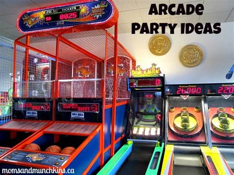 Luckily you have me here to do all that hard work of rounding up great video game party ideas for you! Arcade Party Ideas For Kids and Teens - Moms & Munchkins