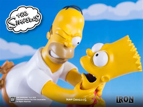 The Simpsons Memorabilia Iron Collectibles The Simpsons Homer Vs