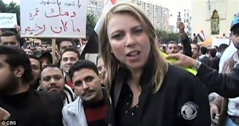 Lara Logan Assault Former Gmtv Reporter Suffers Sex Attack Covering Egypt Uprising Daily Mail