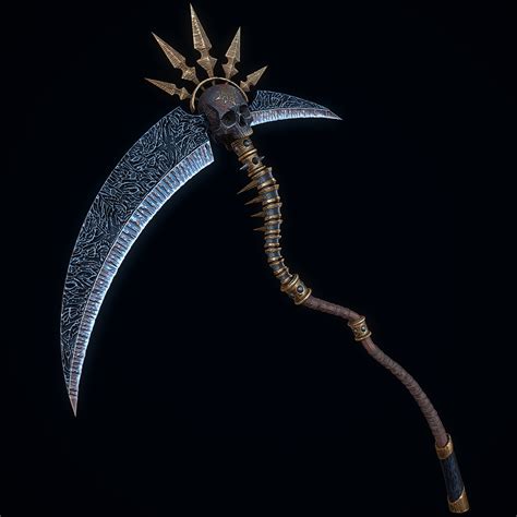 Dark Reaper Scythe Cgtrader