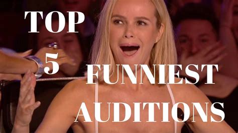 Top 5 Hilarious Comedians Britains Got Talent Funniest Auditions