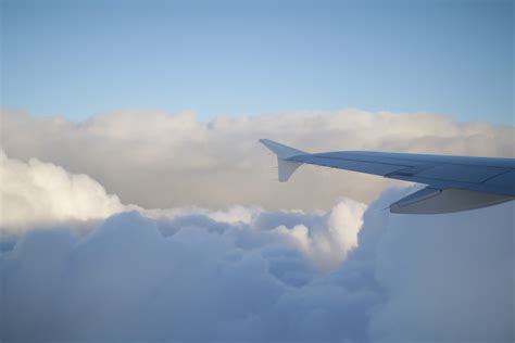 Free Images Wing Cloud Sky Airplane Vehicle Airline Aviation