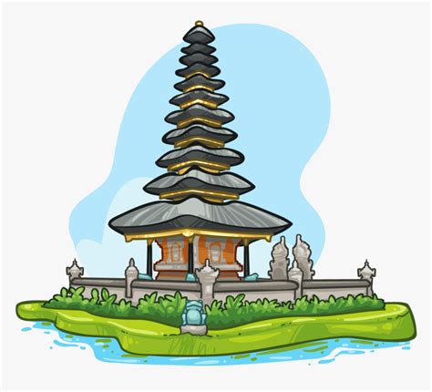Bali Temple Clipart Hd Png Download Kindpng