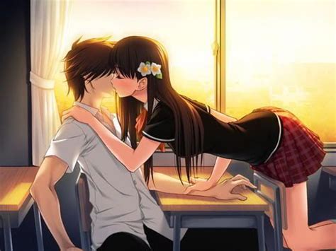 Anime Kissing See This Image On Photobucket That I Like Anime Couple Kiss Anime Anime Kiss