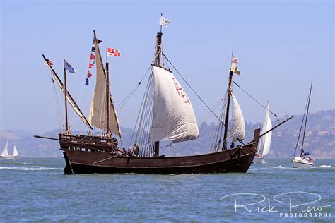Replica Of Columbus Caravel Nina Sails On San Francisco Bay Rwp