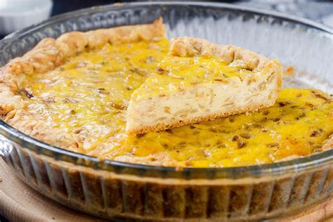 This Caramelized Onion Quiche Recipe Is A Good Excuse To Pop That Wine