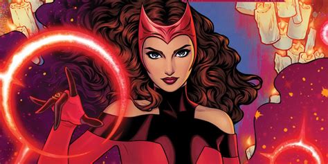 Scarlet Witch Comic Book Series Unveils ‘wandavision Variant Cover