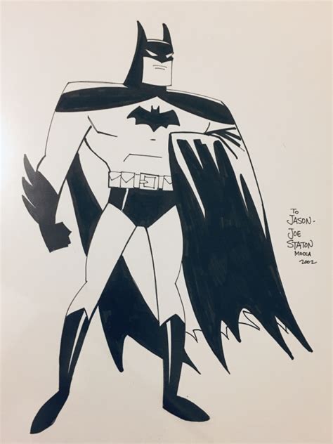Batman The Animated Series In Patron Of Comic Arts Joe Staton Comic