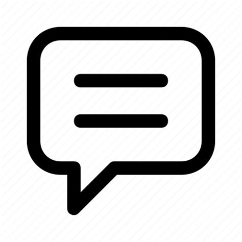 Communication Message Speech Bubble Text Message Texting Icon