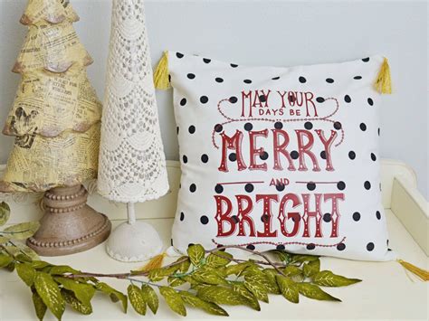 Make Your Own Holiday Decorative Pillow This Crafternoon Crafternoon